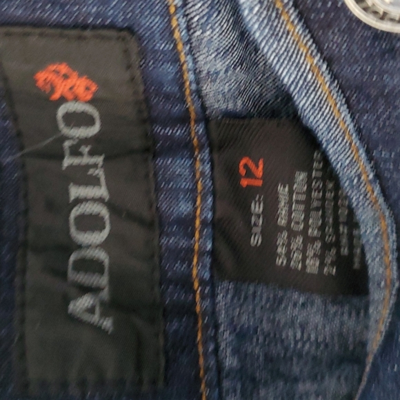ADOLFO JEANS Size 12 - Picture 2 of 5